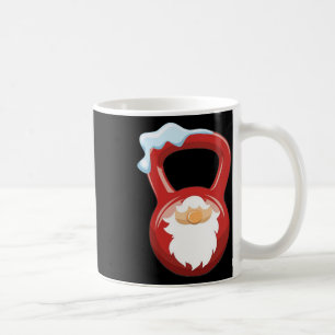 Julgrumlig workout Gnome Kettlebell Julafton för g Kaffemugg