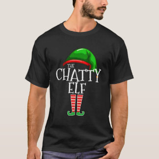 Julgrummet för Chatty Elf-familjen som matchar gru T Shirt