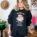 Julgruppen troligast för Anpassningsbarna, den vac T Shirt<br><div class="desc">Lägg till en lekfull twist till dina helgdag med vår julgrupp "Mest troligt att få"-Anpassningsbarna Sweatshirts i tomten. Dessa mysiga och humoristiska sweatshirts är ett fantastiskt sätt att injicera skratt och personlig anpassning i ditt festliga firande. Anpassa varje tröja med en roligt och ett påstående som lyfter fram de unika...</div>