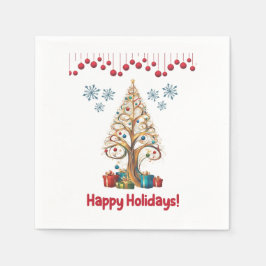 Julgrus 1, julklapp. pappersservett