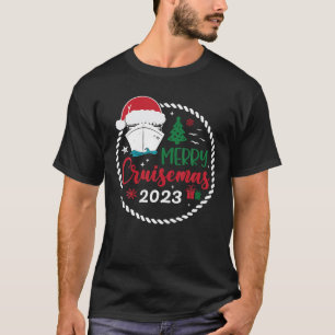 Julgruset 2023 Merry Cruisemas Julafton T Shirt