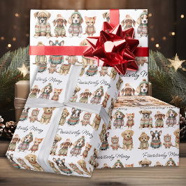 Julgrute Hund Cat Pets Pawsitively Merry Presentpapper