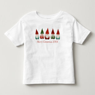 Julgryn Gnomes God jul T Shirt