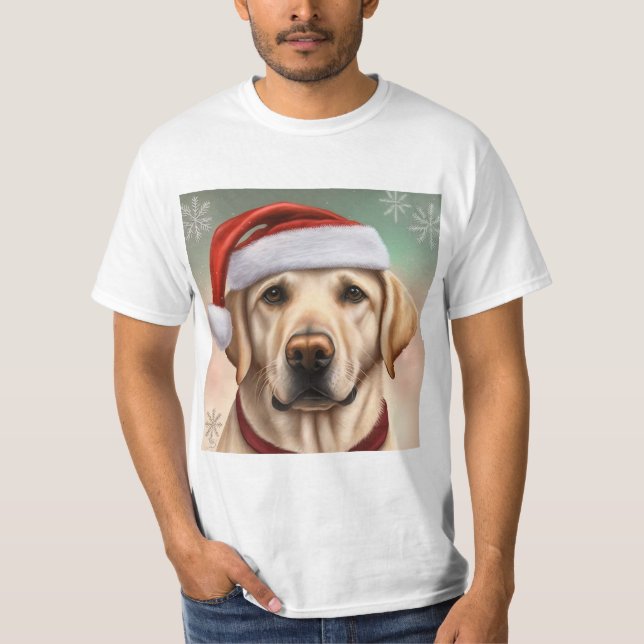 Julguldladullor, gåva från Hund älskare T Shirt (Framsida)