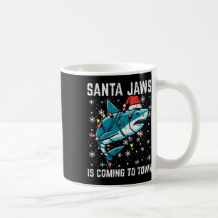 Julhaj Santa Jaws Julafton Manar Boys Kids Yout Kaffemugg