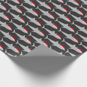 Julhajar i Santa Hats Funny Presentpapper