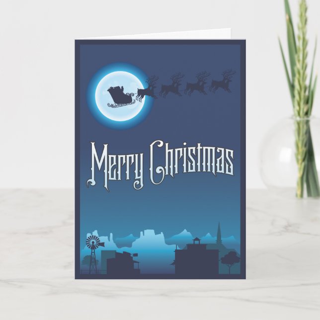 Julhälsning Card003 Helgkort (Framsida)