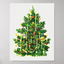 Julhälsningar (1921) vintage konst poster