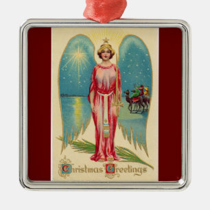Julhälsningar Angel Ceramic Ornament