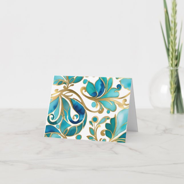 Julhälsningar av elegant helgkort (Framsida)