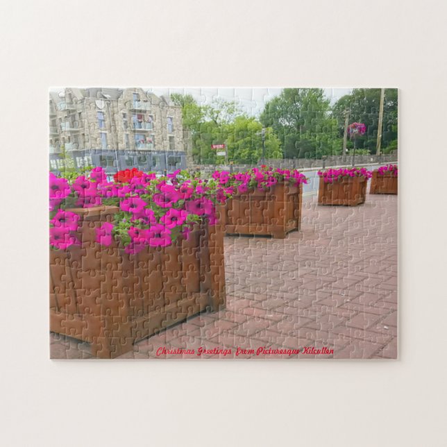 Julhälsningar från Kilcullen Pussel (Horisontell)