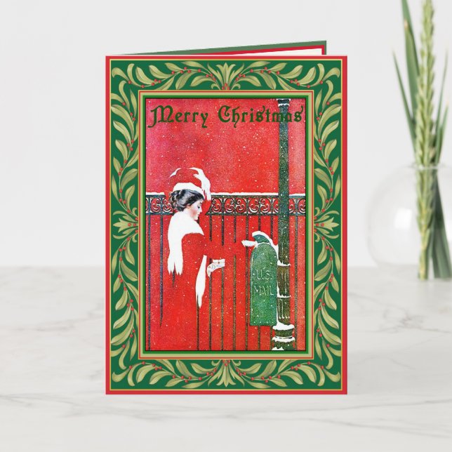 Julhälsningar Helgkort (Framsida)