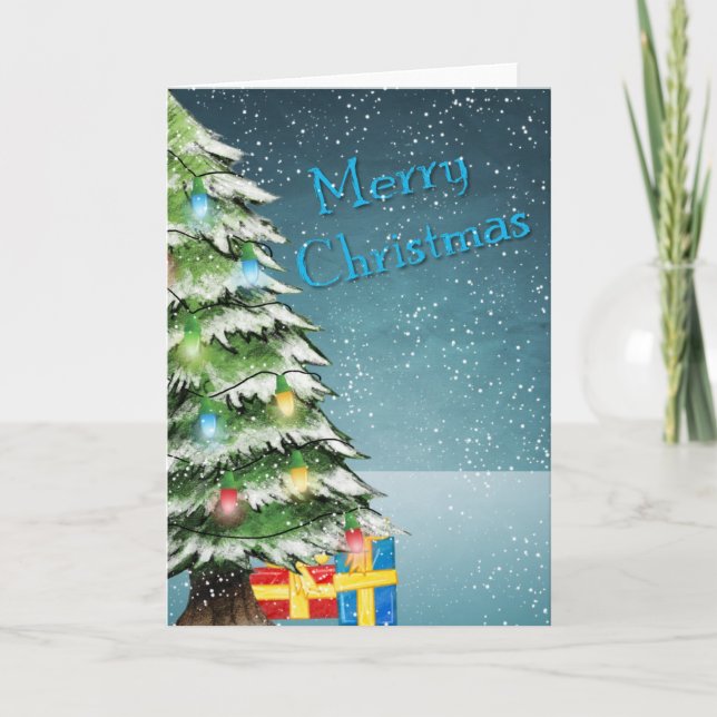 Julhälsningar Helgkort (Framsida)