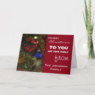 Julhälsningar Helgkort