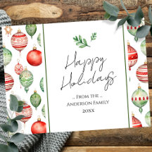 Julhälsningar i Retro-familjen