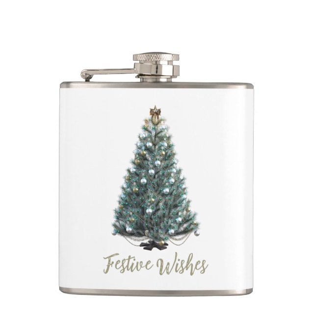 Julhälsningar. Julgran design Fickplunta (Framsidan)