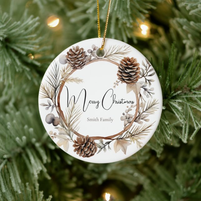 Julhälsningar Julgransprydnad Keramik (Träd)