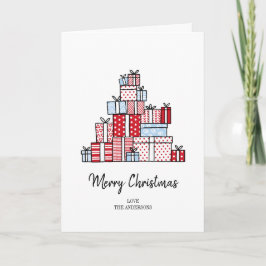 Julhälsningar julklapp helgkort