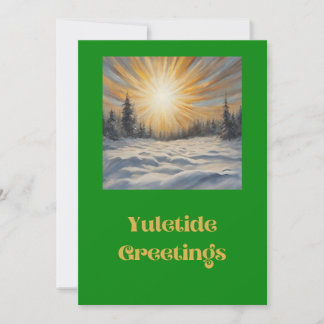 Julhälsningar julkort