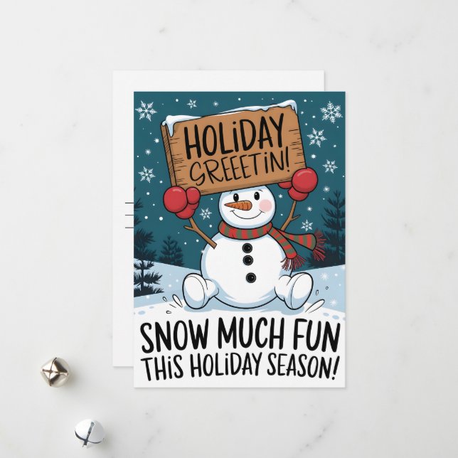 Julhälsningar - julkort (Fram/Back In Situ)