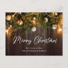 Julhälsningar julkort för Gräs Cones Vykort