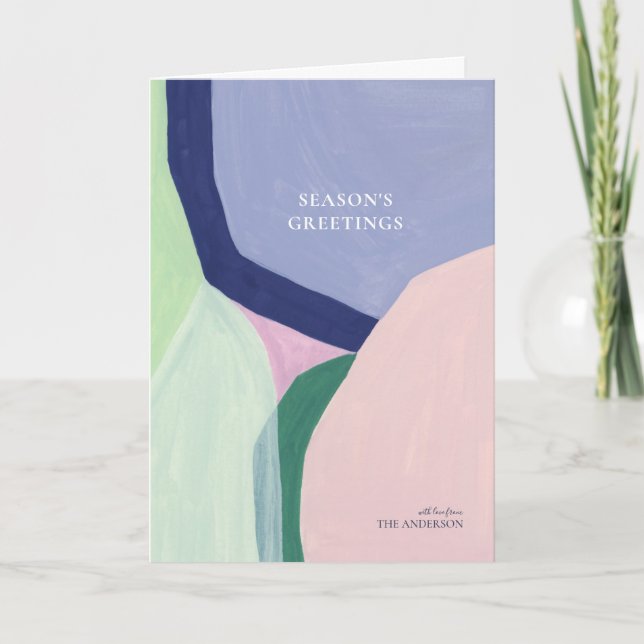 Julhälsningar julkort helgkort (Framsida)