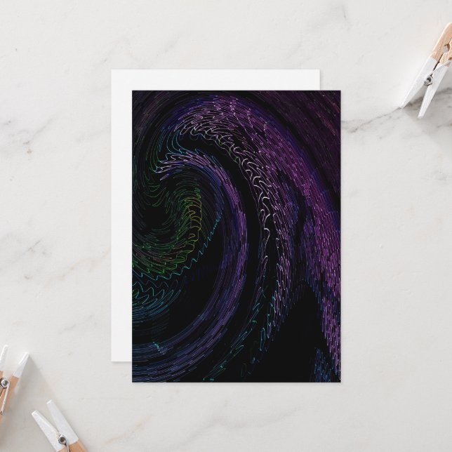 Julhälsningar kort (Fram/Back In Situ)