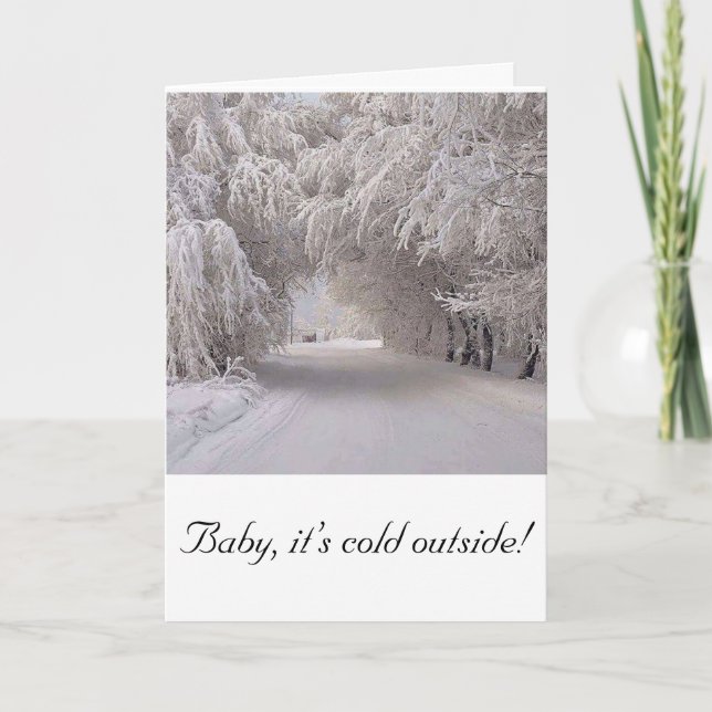 Julhälsningar kort (Framsida)