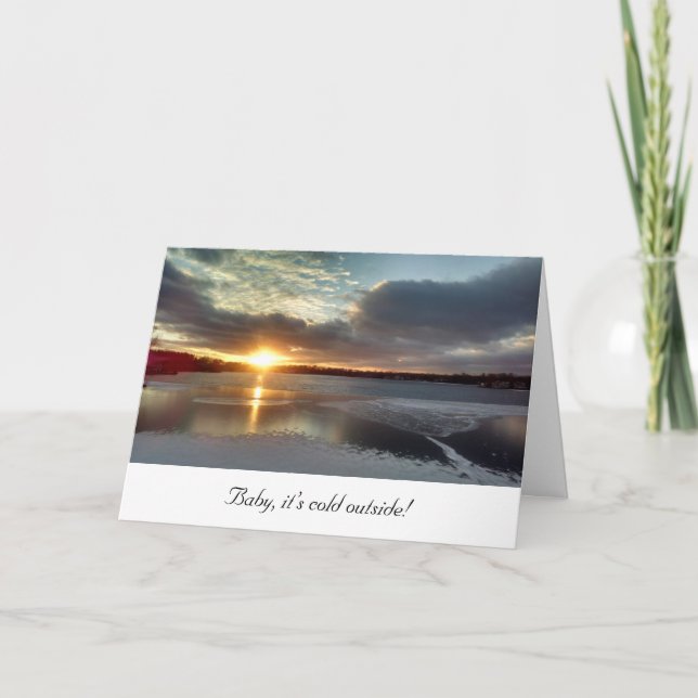 Julhälsningar kort (Framsida)