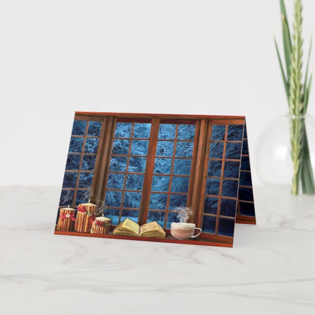 Julhälsningar kort (Framsida)