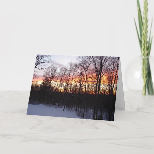 Julhälsningar kort (Framsida)