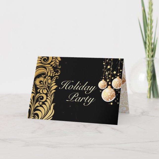 Julhälsningar kort, Bellissimodamask Helgkort (Framsida)