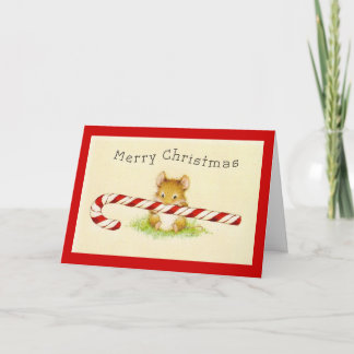 Julhälsningar kort för "God jul-mus"