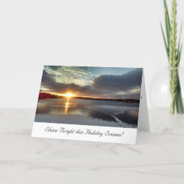 Julhälsningar kortet kort