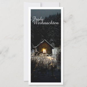 Julhälsningar med häxhus