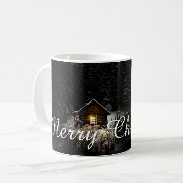 Julhälsningar med Häxhus Kaffemugg (Framsida vänster)