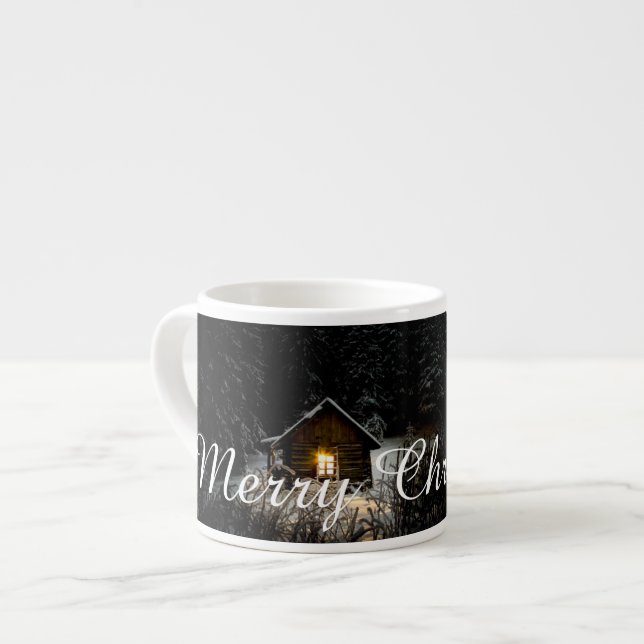 Julhälsningar med Witch House Espressomugg (Framsida vänster)