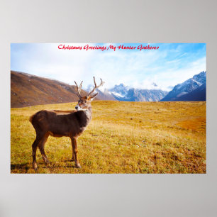 Julhälsningar Min Jägare Samlare Poster