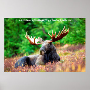Julhälsningar Min Jägare Samlare Poster