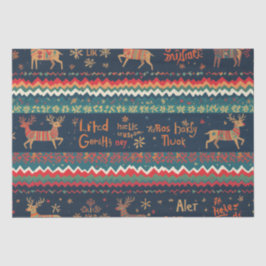 Julhälsningar mönster Design