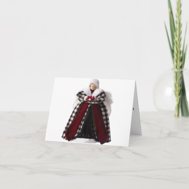 Julhälsningar- och anteckningskort (Framsida)