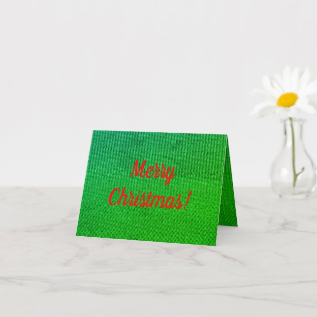 Julhälsningar- och anteckningskort (Liten växt)