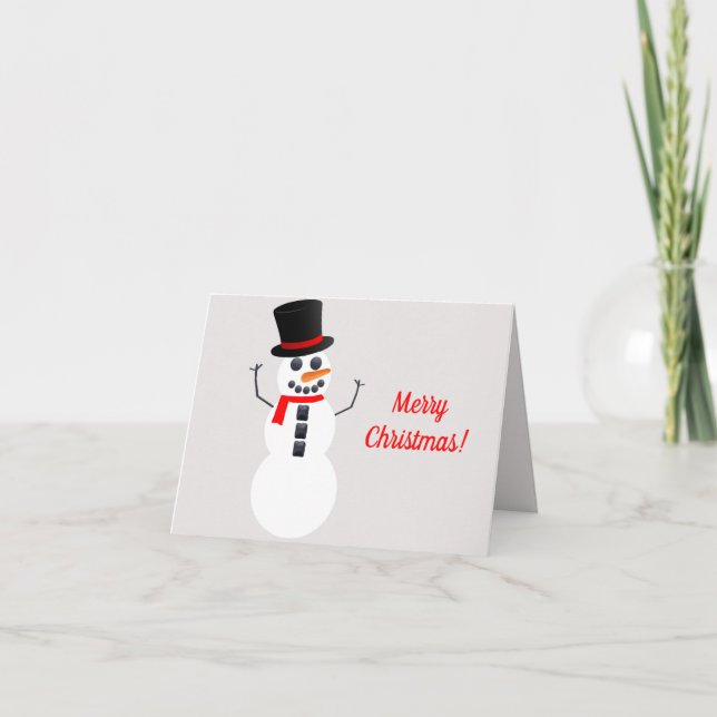 Julhälsningar- och anteckningskort (Framsida)