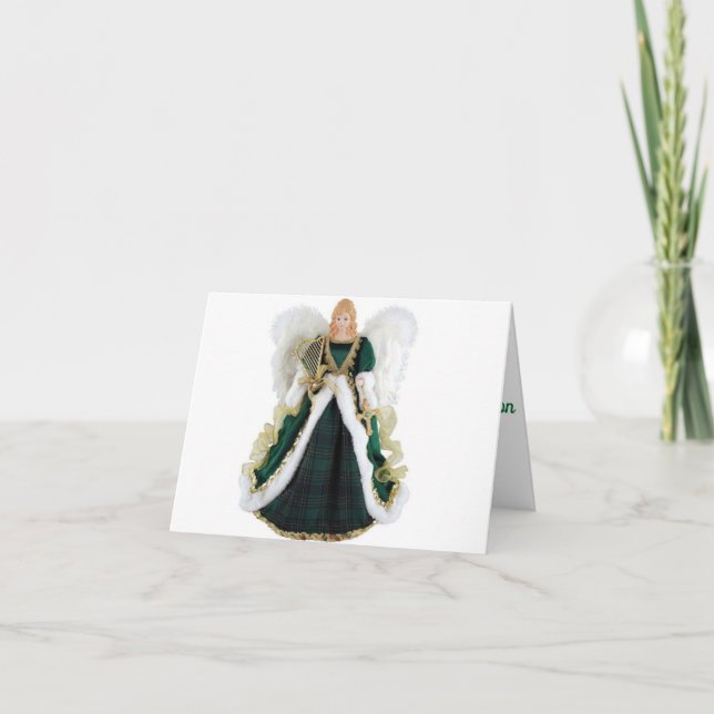 Julhälsningar- och anteckningskort (Framsida)