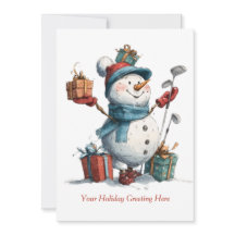 Julhälsningar — "Tee Style" Julkort