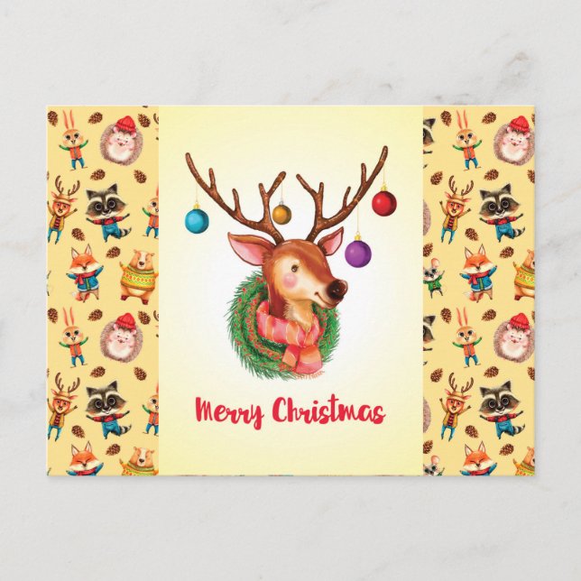 Julhälsningar Vykort (Framsida)