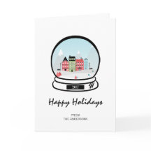 Julhälsningar Winter Snö-grafikkort