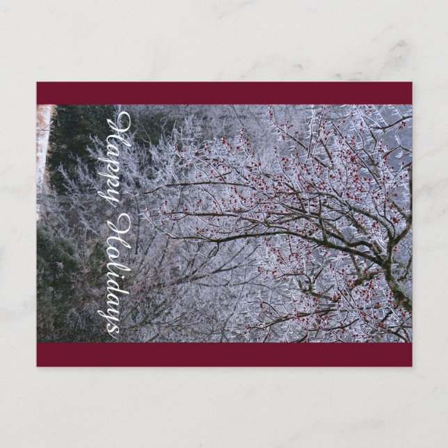 Julhälsnings vykort (Framsida)