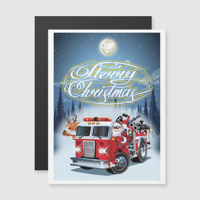 Julhälsningskort (Fram/baksida)