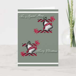 Julhälsningskort för Moster Helgkort